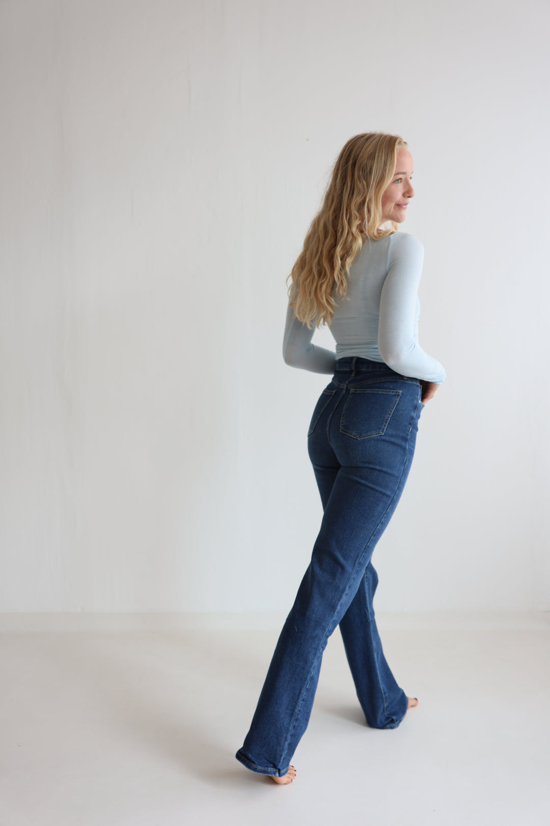 Mila Extra Long Straight Fit Jeans