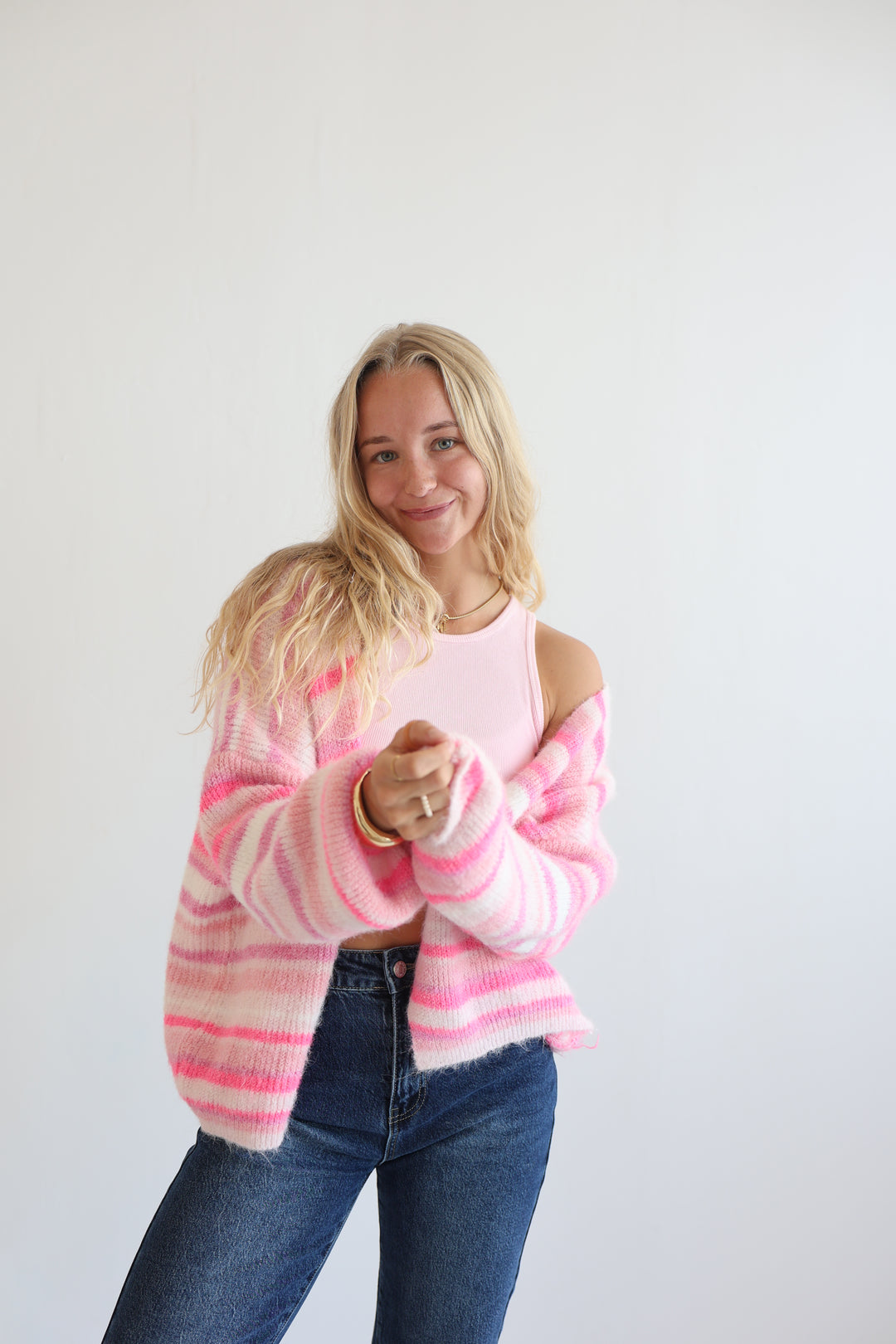 Cotton Candy Cardigan