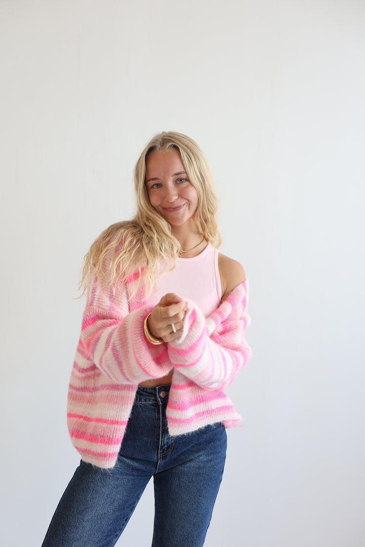 Cotton Candy Cardigan