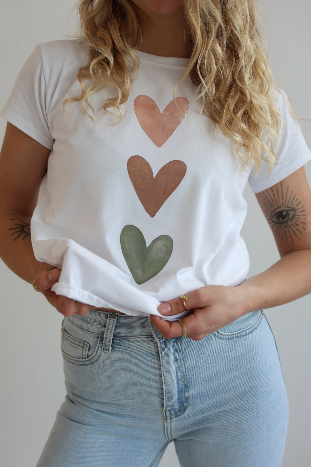 T-Shirt Three Hearts