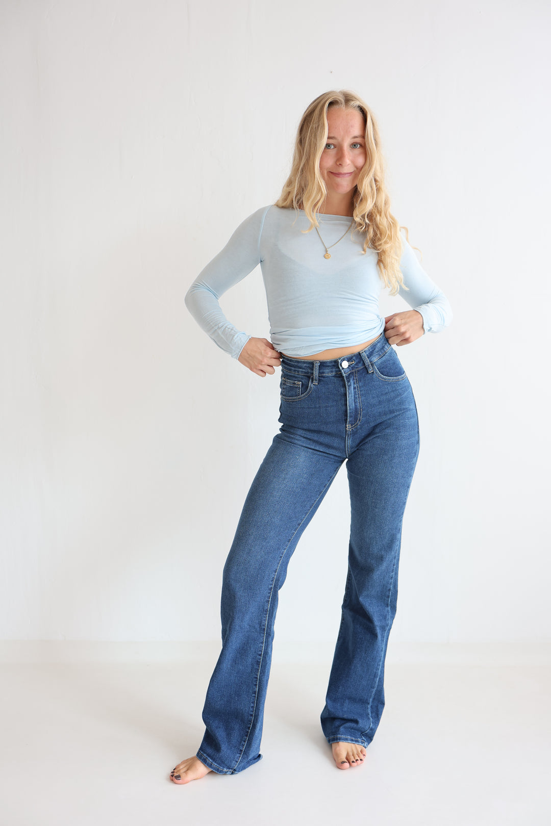 Mila Extra Long Straight Fit Jeans