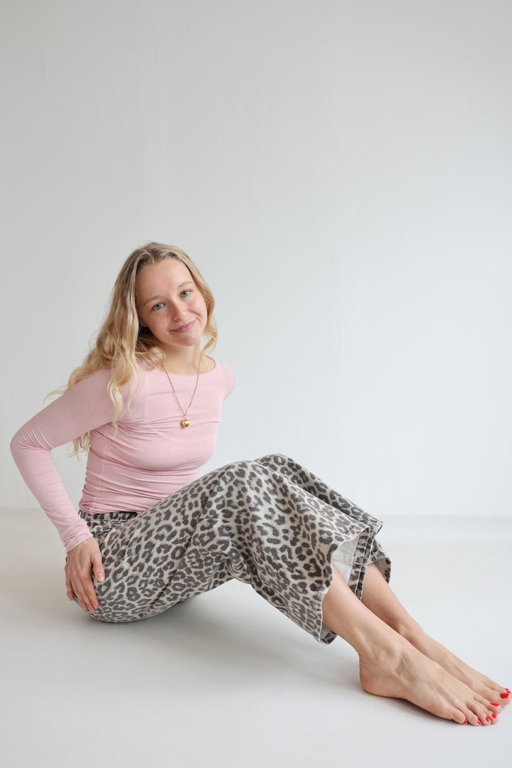 Short Wide Leg Jeans Leo Love