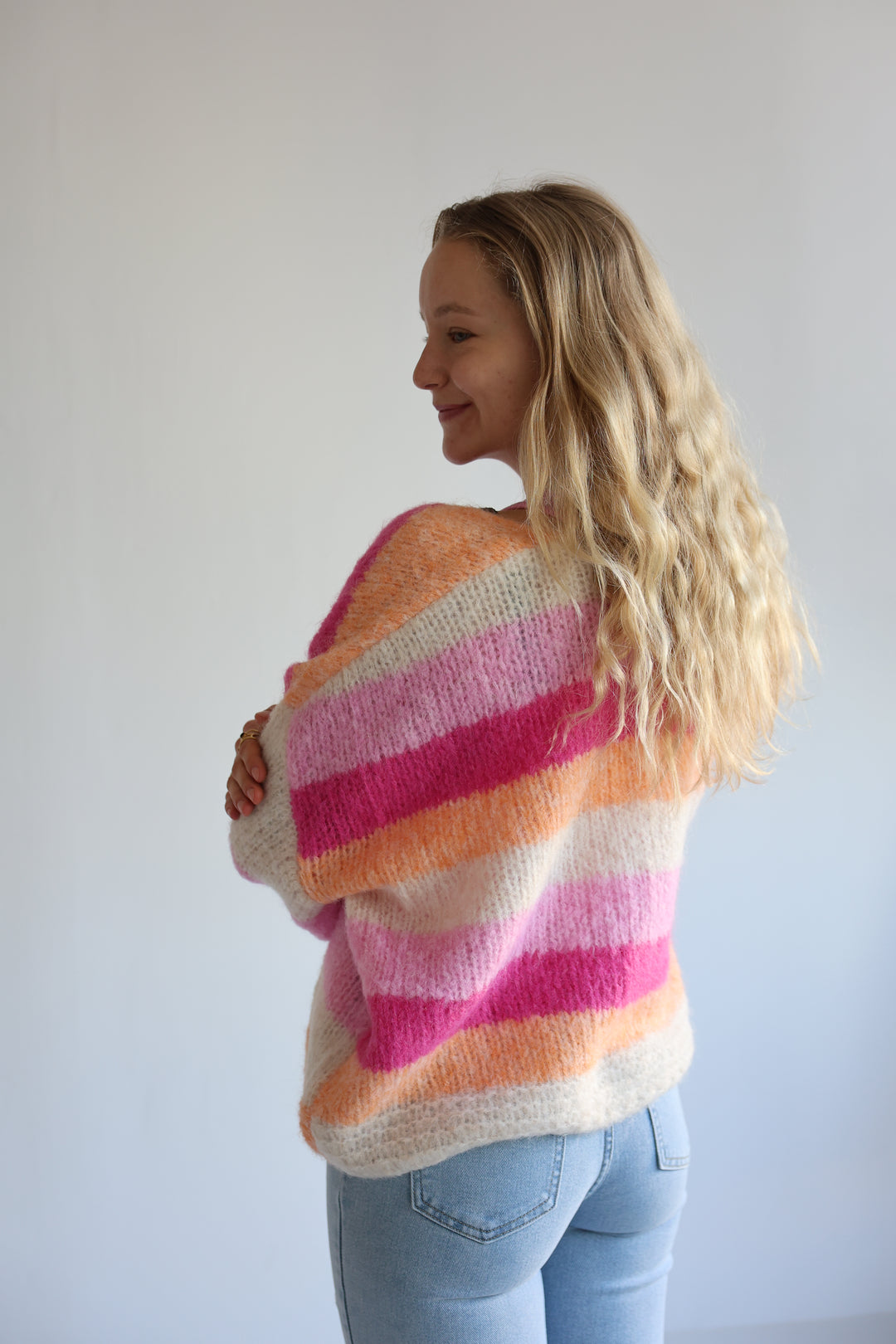 Cardigan Peach Blossom