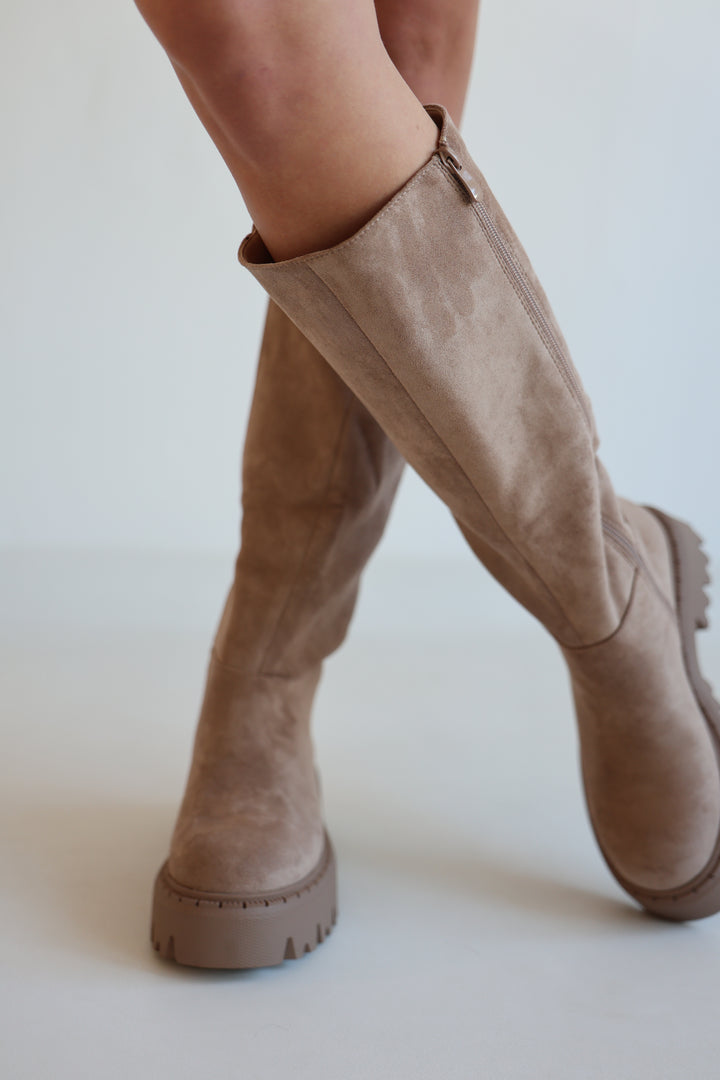 Soft Touch Platform Boots
