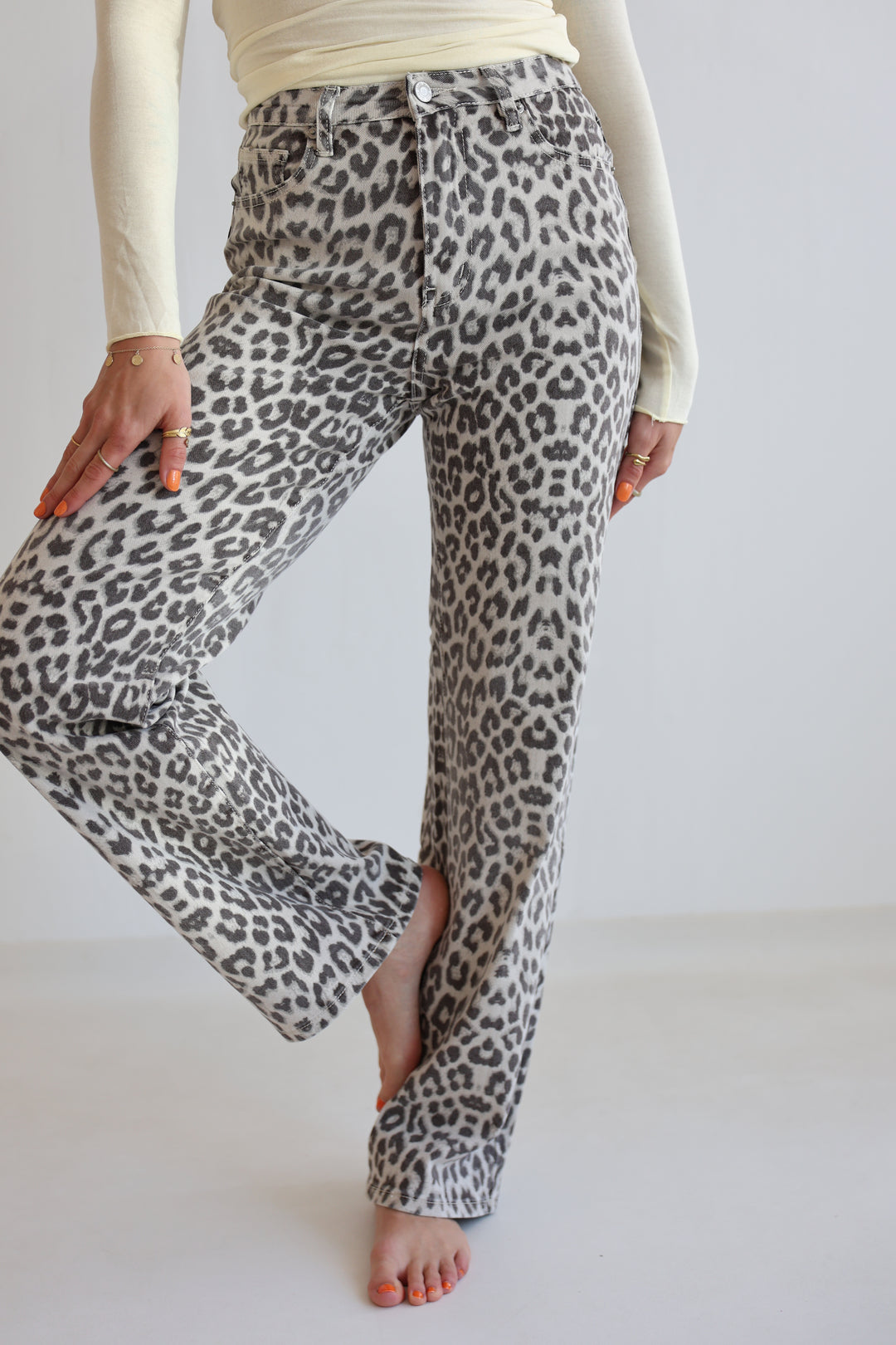 Straight Fit Jeans Leo Love