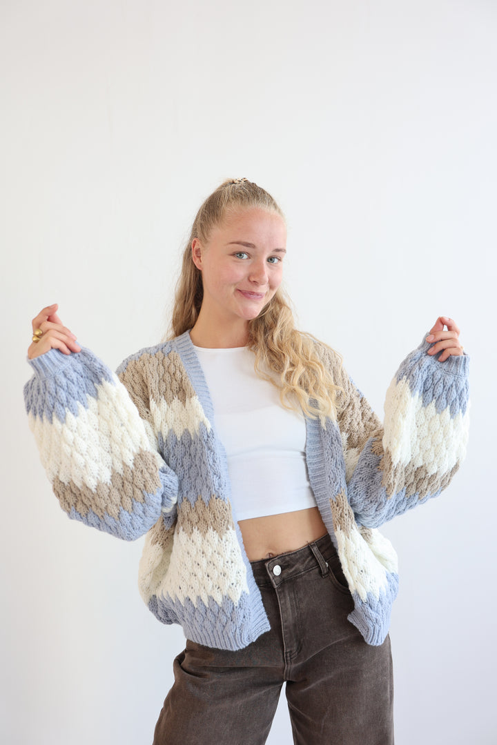 Winter Bloom Cardigan