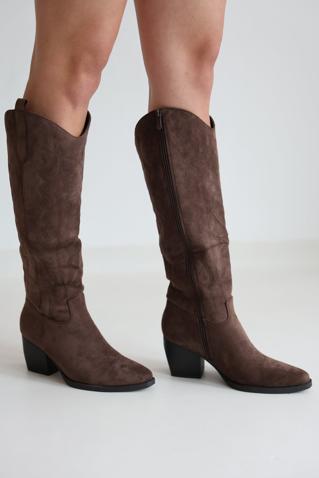 Cowboy Boots Vintage Mocca