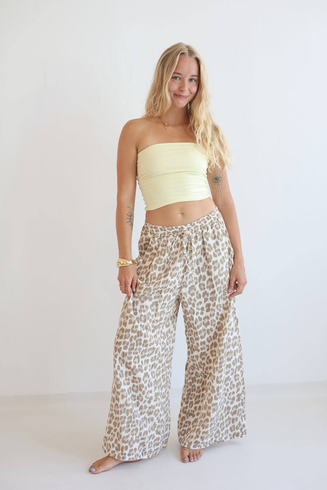 Musselinhose Timeless Leopard