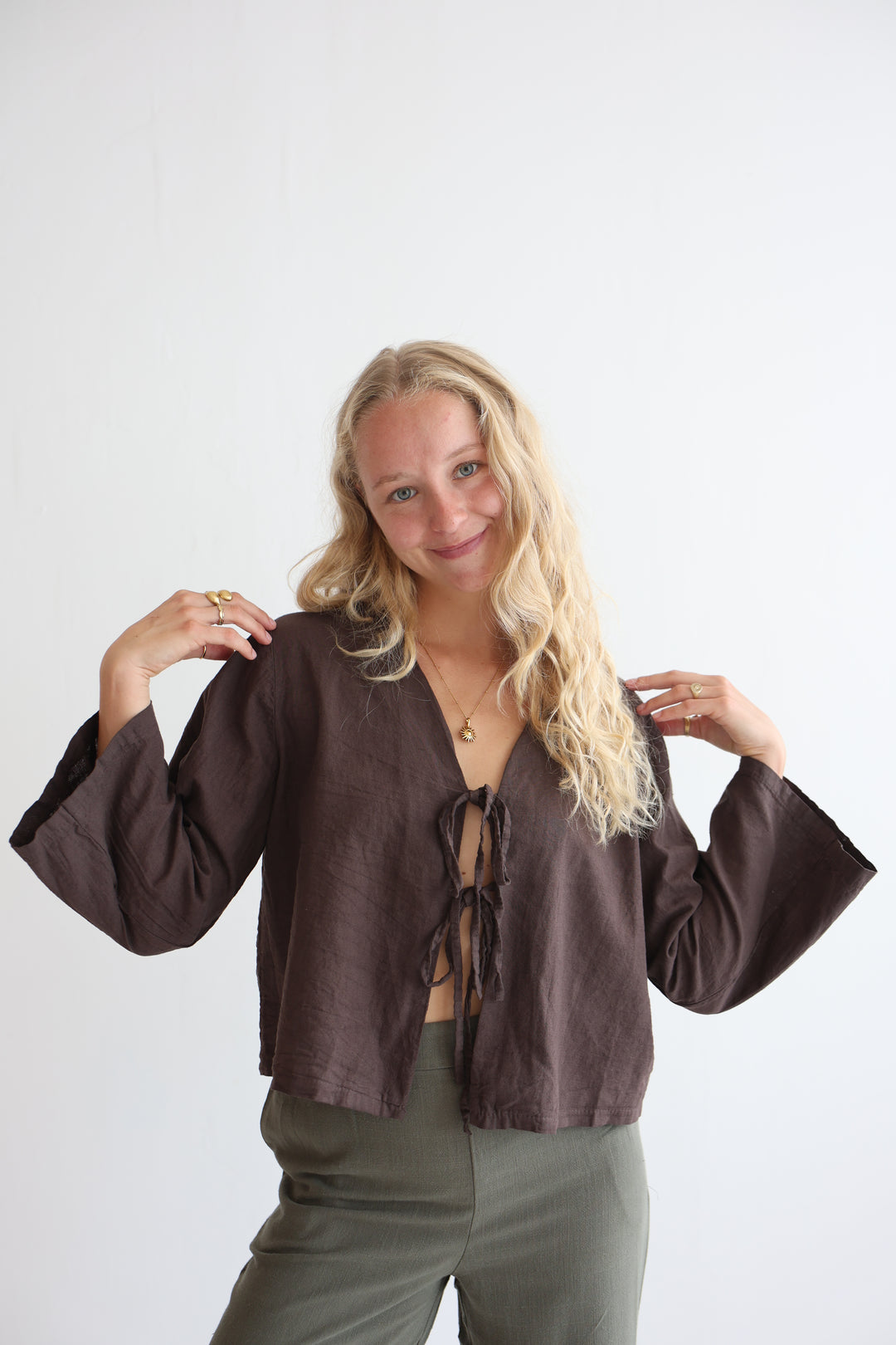 Leinenbluse Liz
