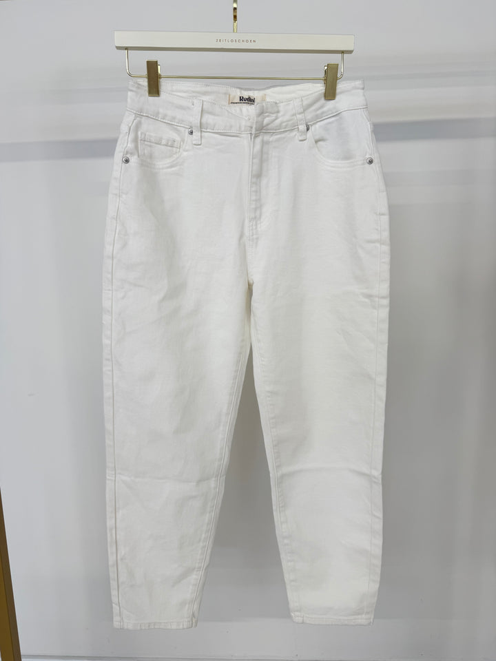 LOOSE FOT MOM JEANS NAYLA SOFT WHITE GR.M/38 (B-WARE)