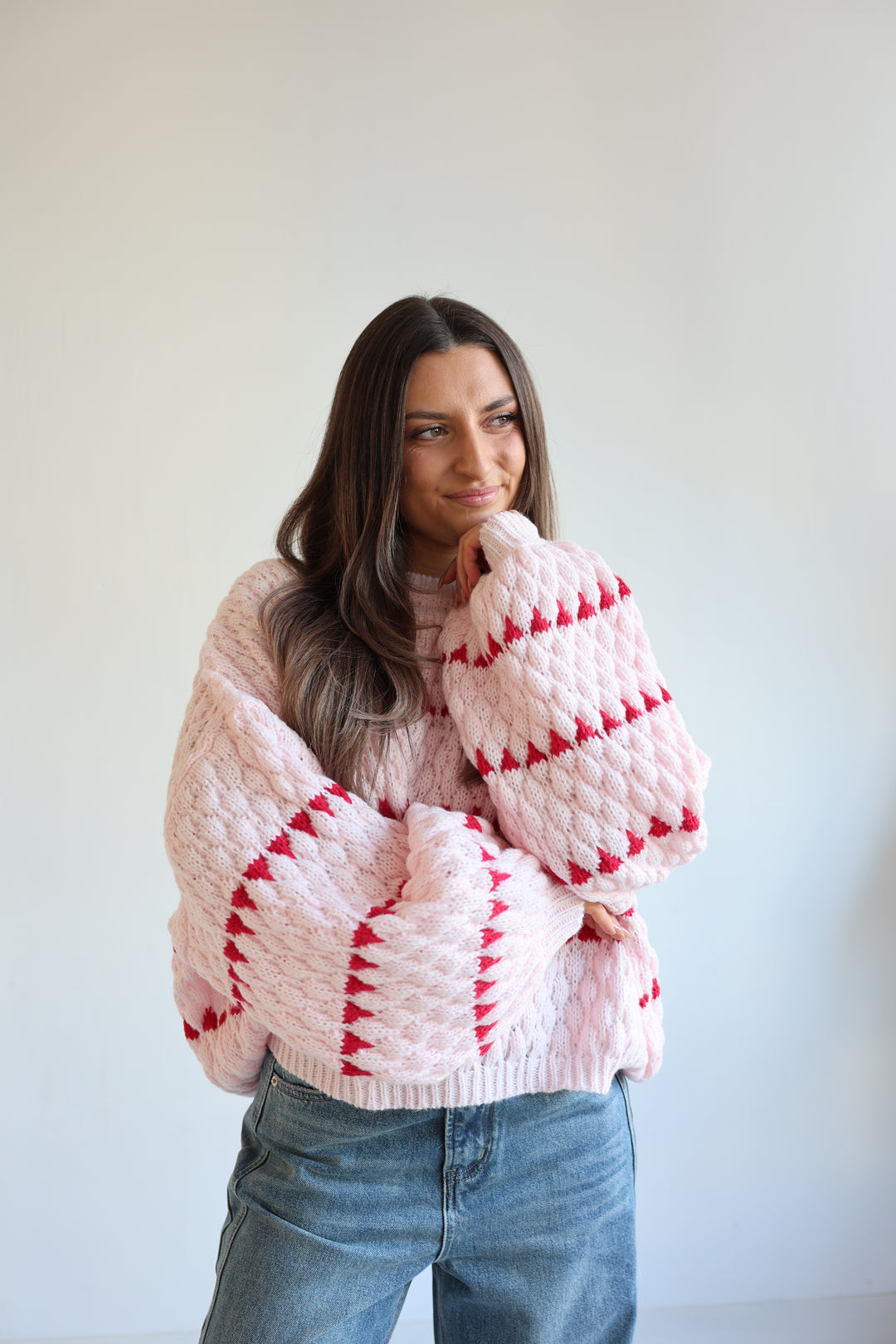 Bubble Knit Pullover