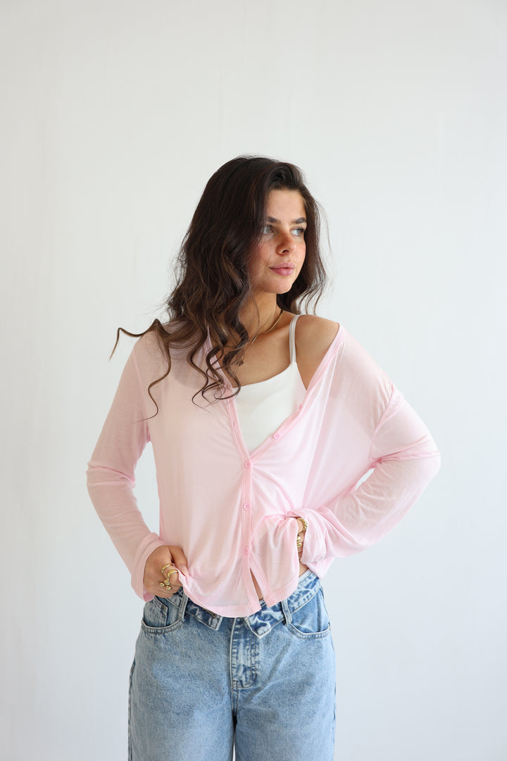 Lightweight Sheer Cardigan