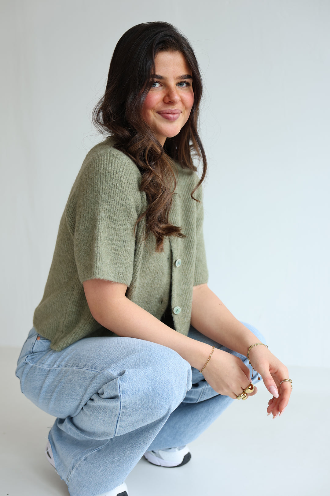 Kurzarm Cardigan Jolina