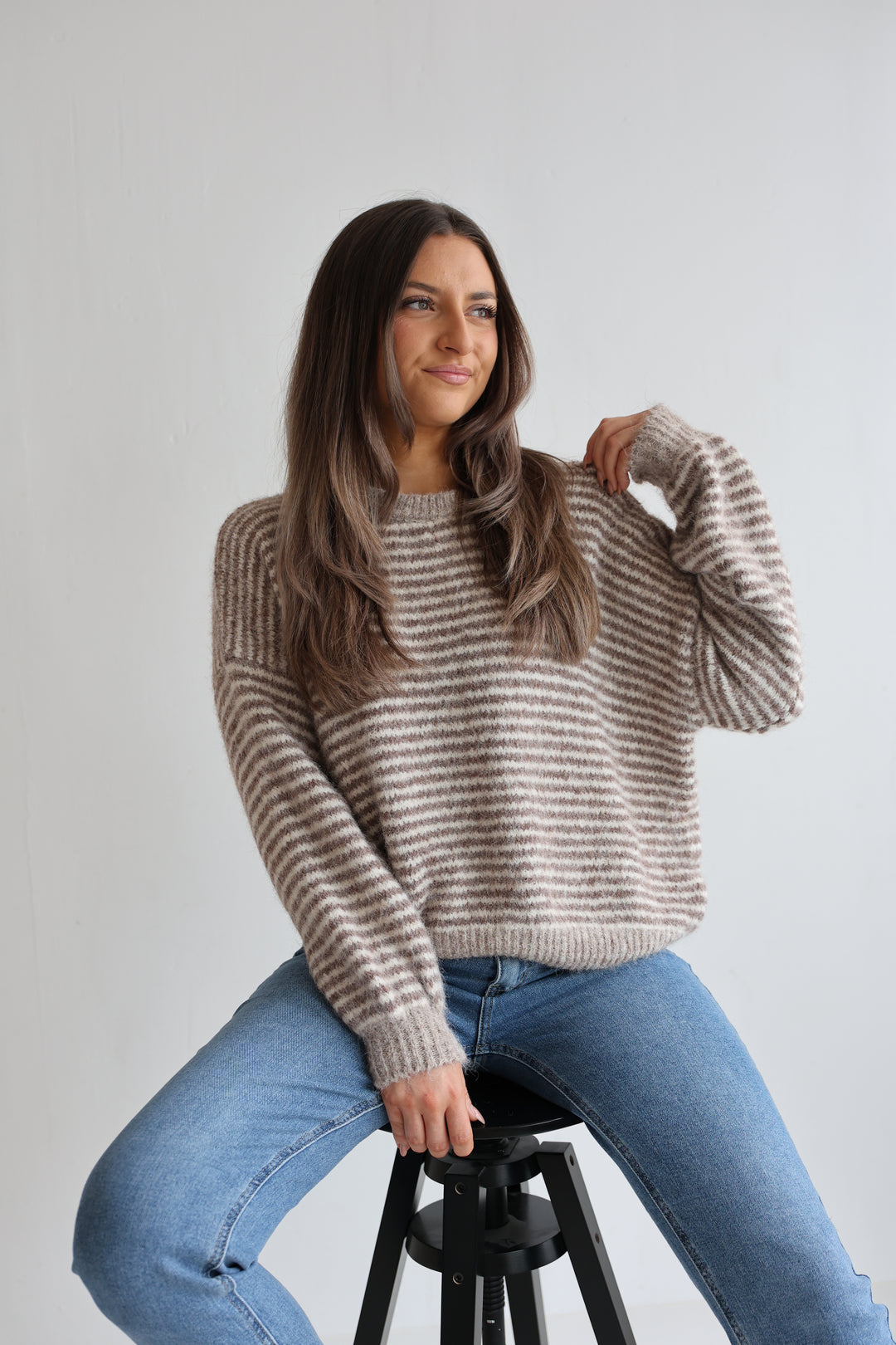 Gestreifter Pullover Moodline Knit