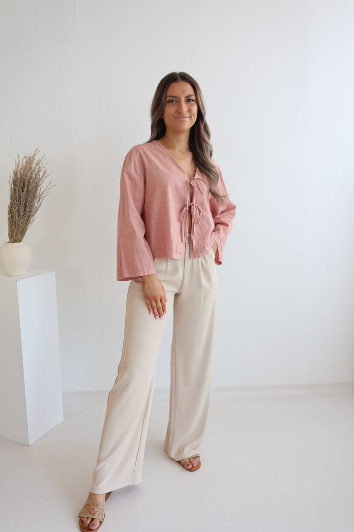 Leinenbluse Zula