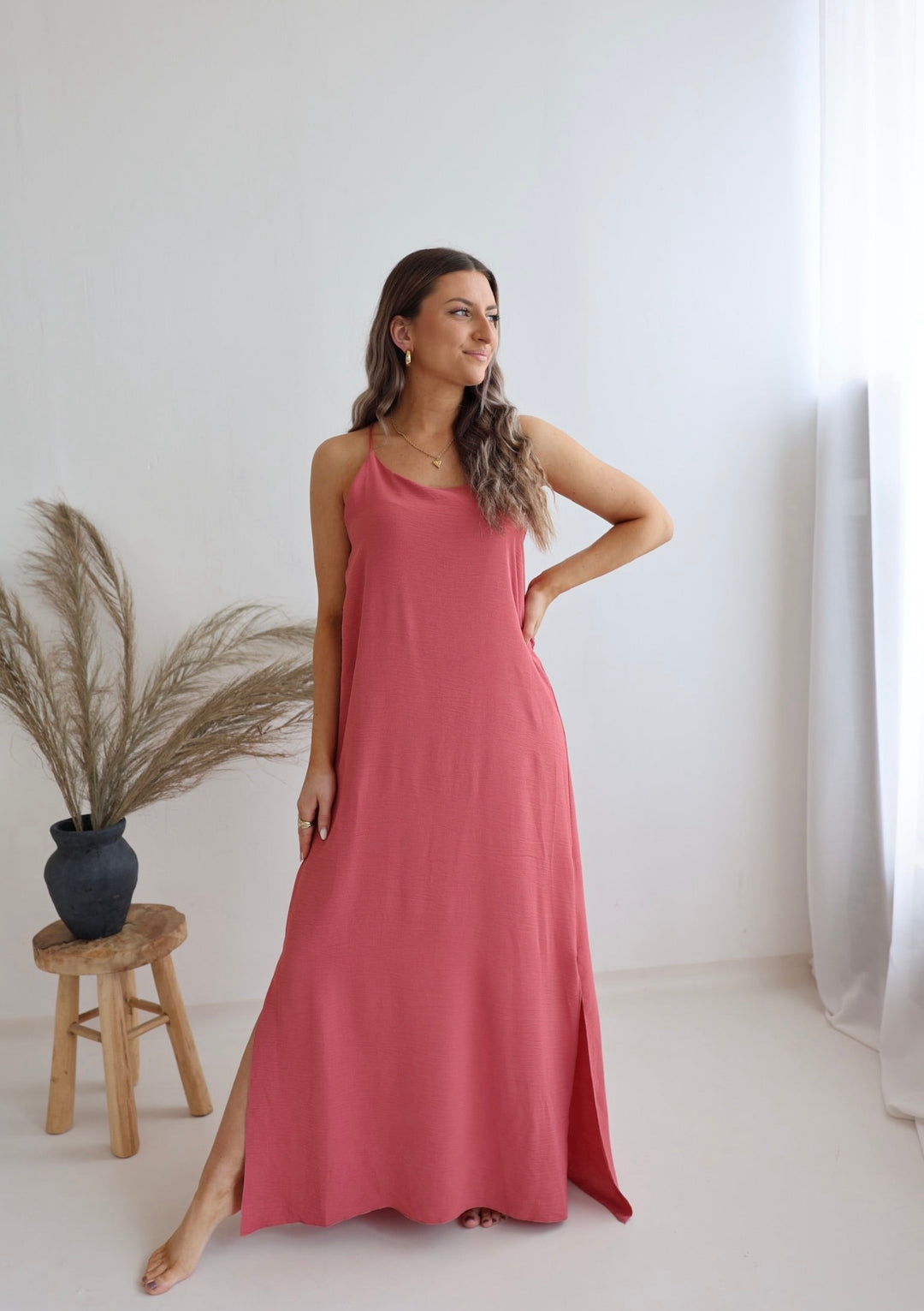 LANGES KLEID SUMMER DAYS ROST (B-WARE)