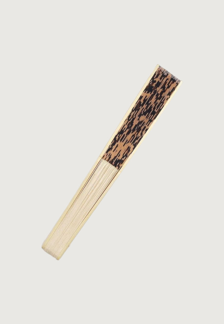 Leopard Luxe Fächer