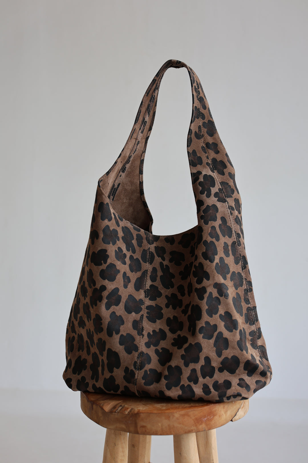 Handtasche aus Wildleder Vintage Vibes