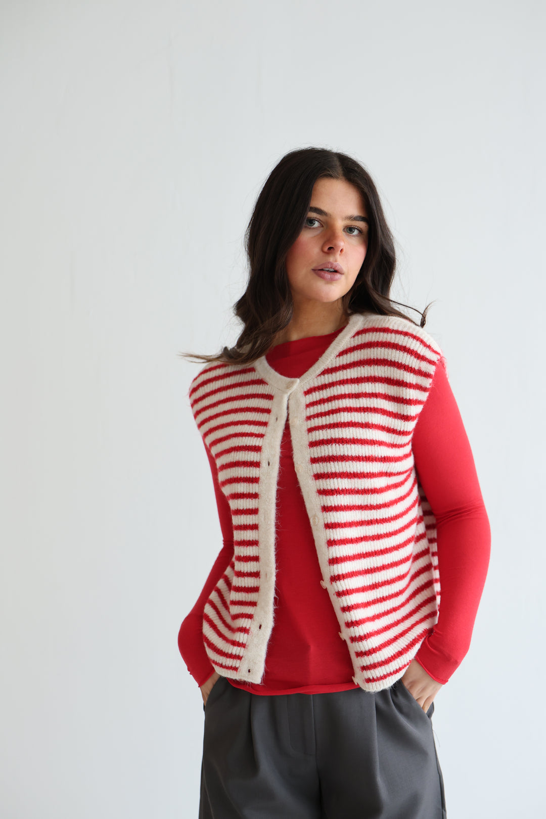 Gestreifte Weste Josephine