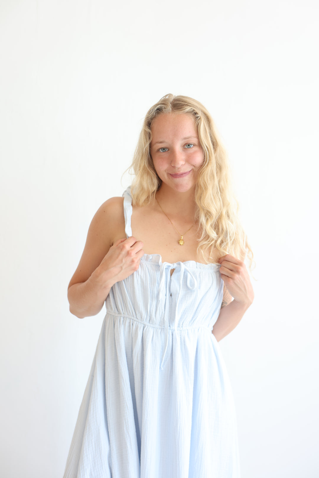 Pastel Musselin Summer Dress