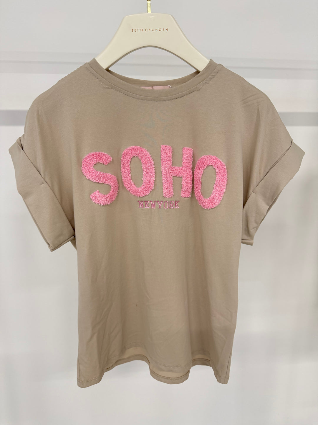 T-SHIRT SOHO NEW YORK BEIGE (B-WARE)