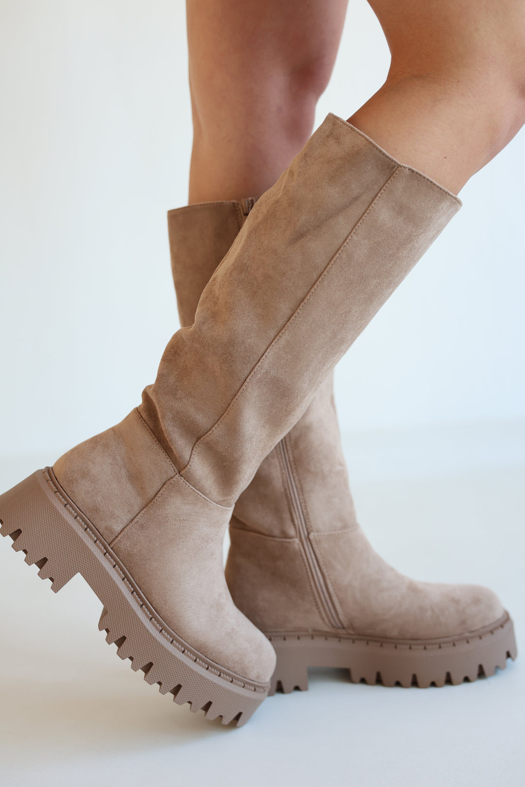 Soft Touch Platform Boots