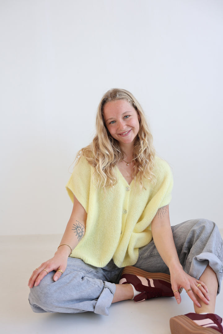 Lockere Pullunder-Weste Gina