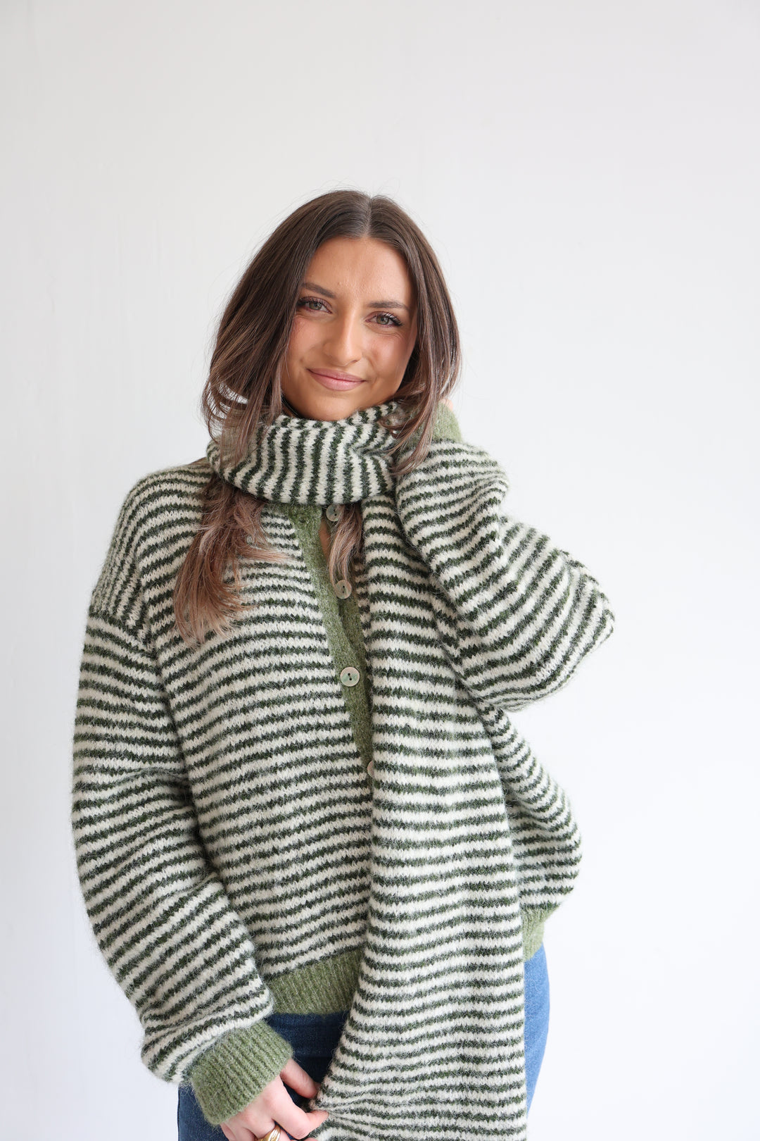 Gestreifter Schal Moodline