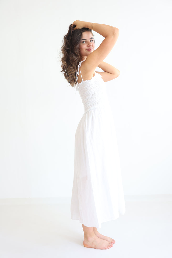 Soft Horizon Cotton Dress