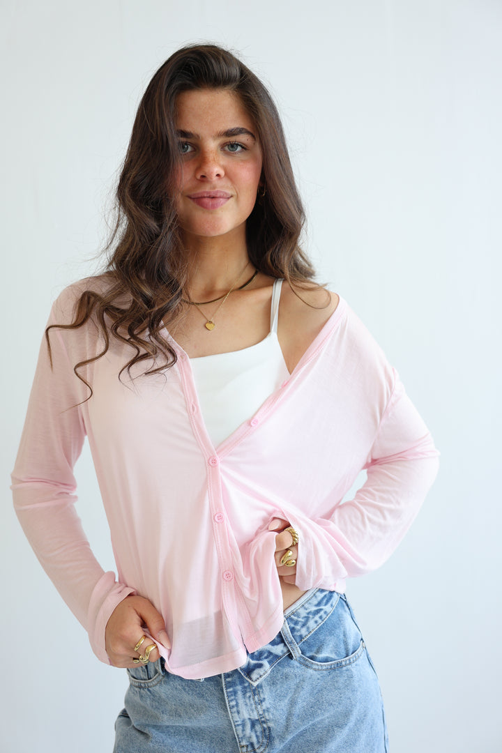 Lightweight Sheer Cardigan