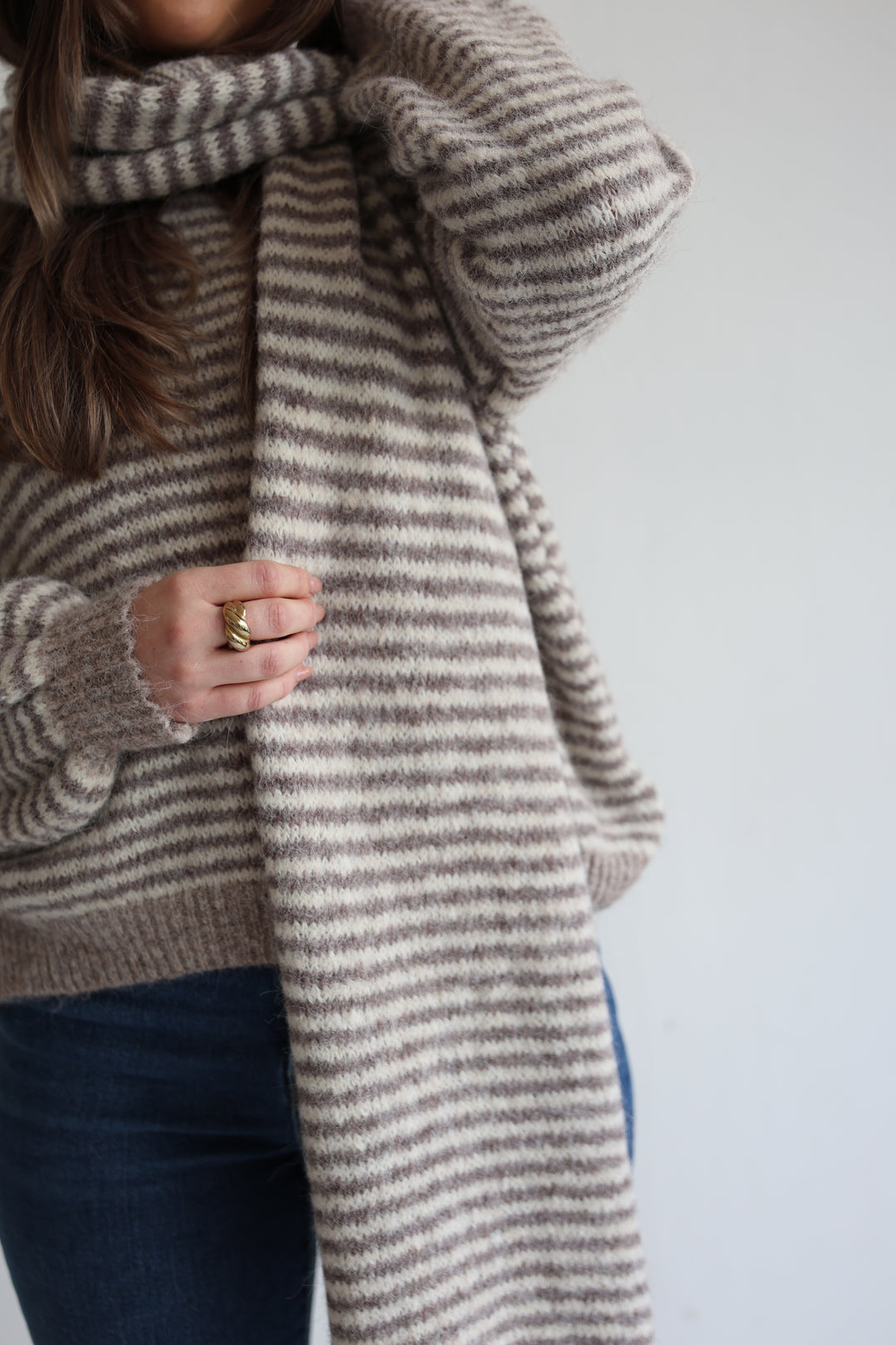 Gestreifter Schal Moodline