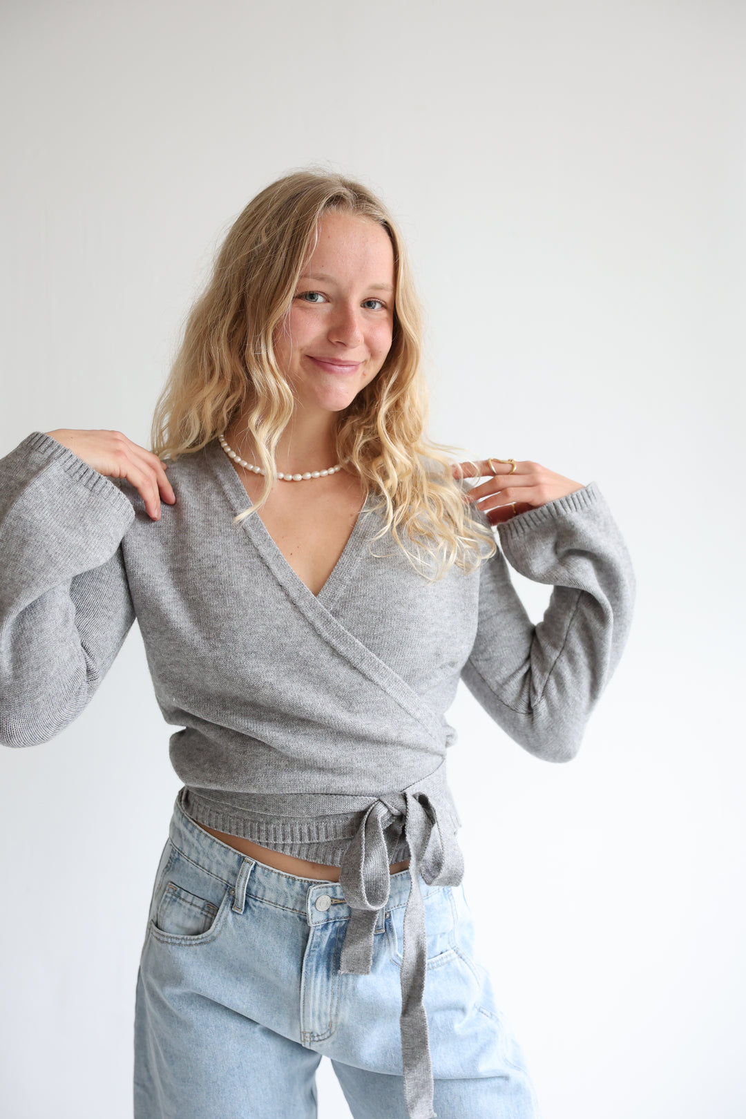 Soft Lounge Wickelcardigan