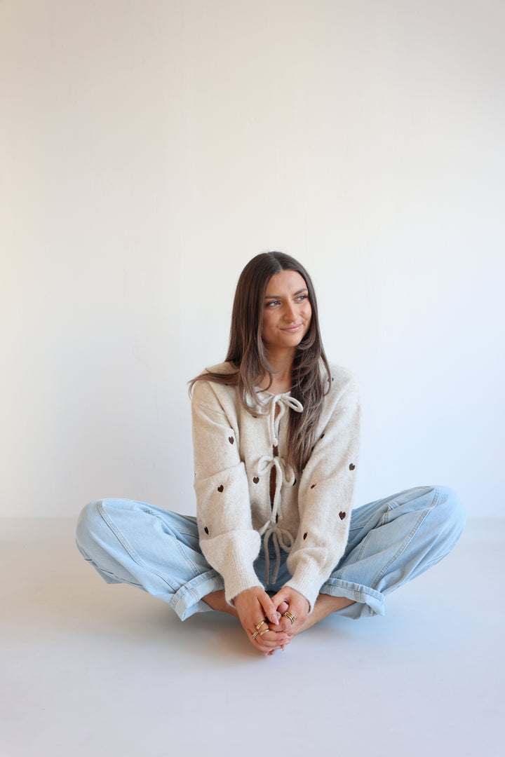 Sweetheart Bow Cardigan