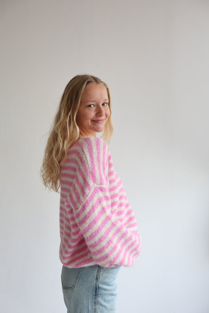 Gestreifter Cardigan Cosima