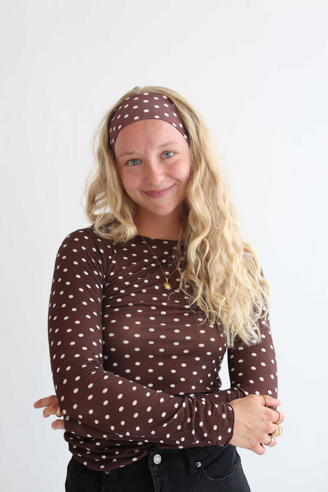 Polka Dots Cashmere Longsleeve