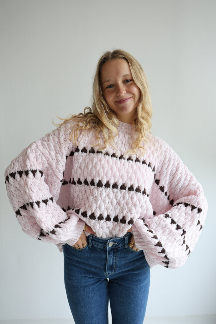 Bubble Knit Pullover