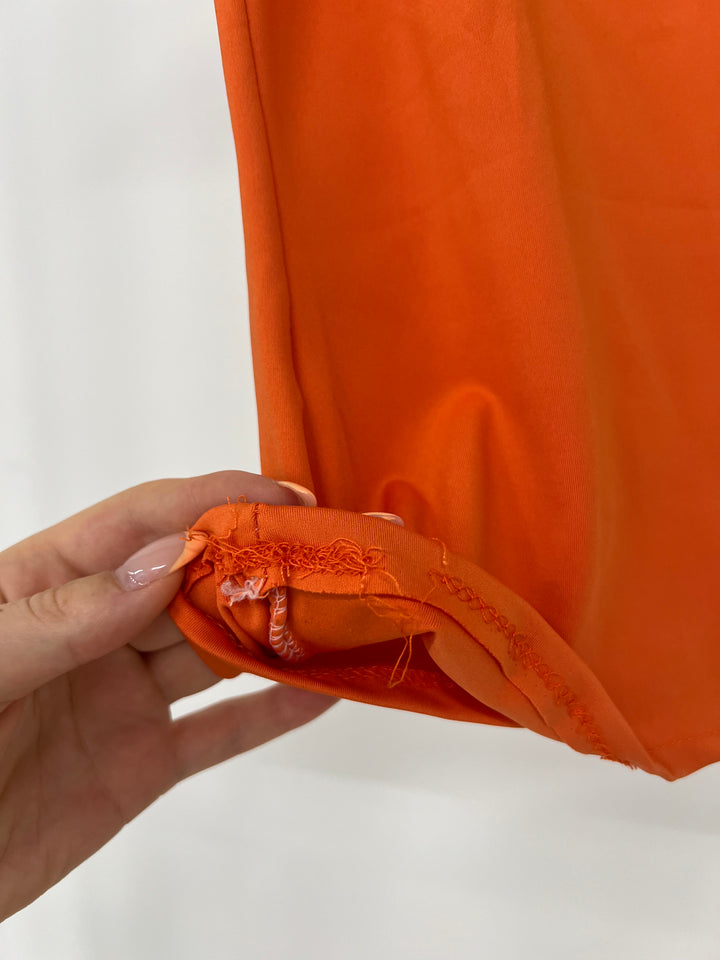 TOP MIT SPAGHETTITRÄGERN FENJA ORANGE GR.M/38 (B-WARE)