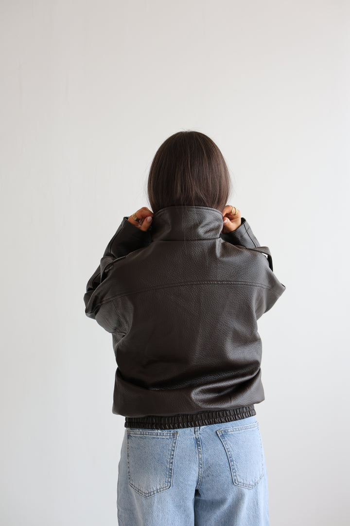 Oversize Bikerjacke Milano