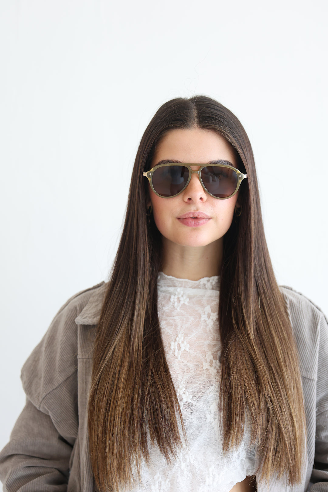 Casual Aviator Sunglasses