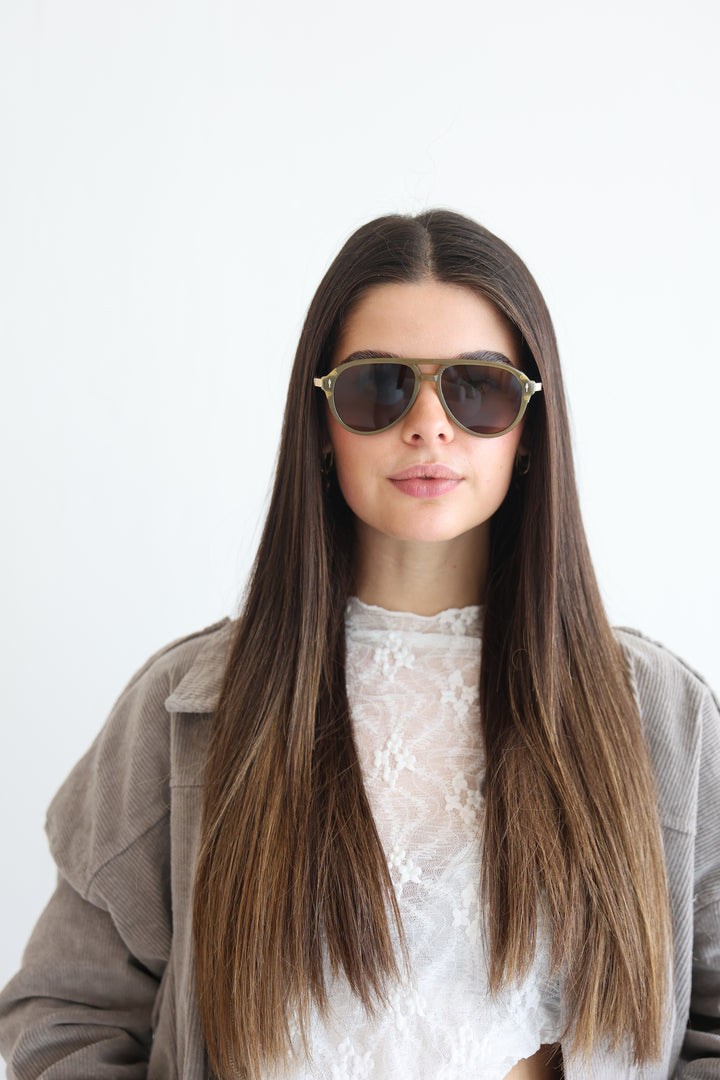 Casual Aviator Sunglasses