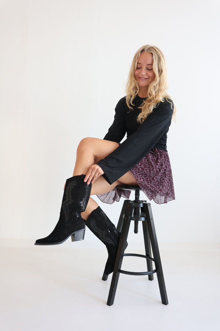 Black Moon Cowboy Boots