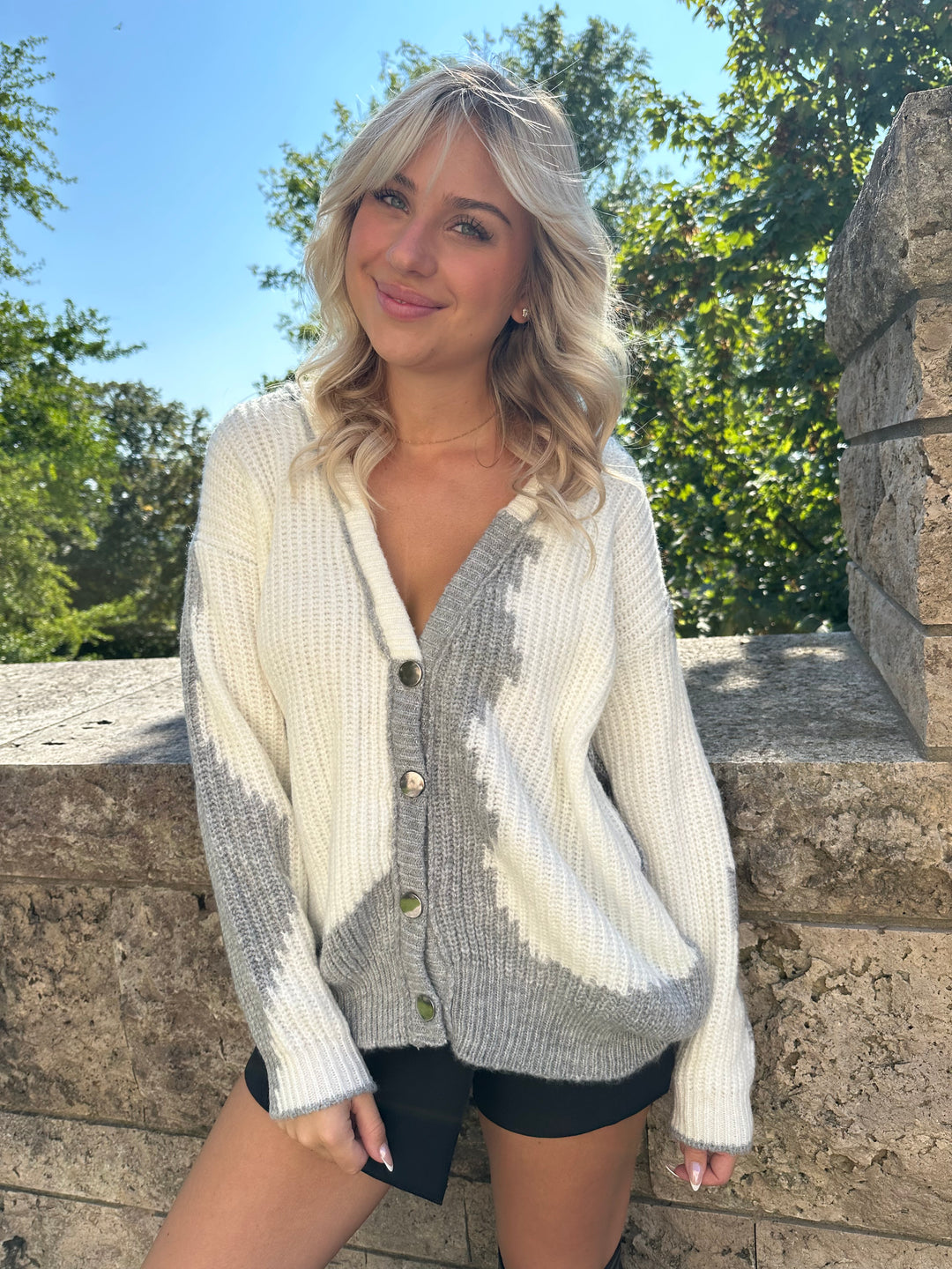 Oversize Cardigan Two Colors