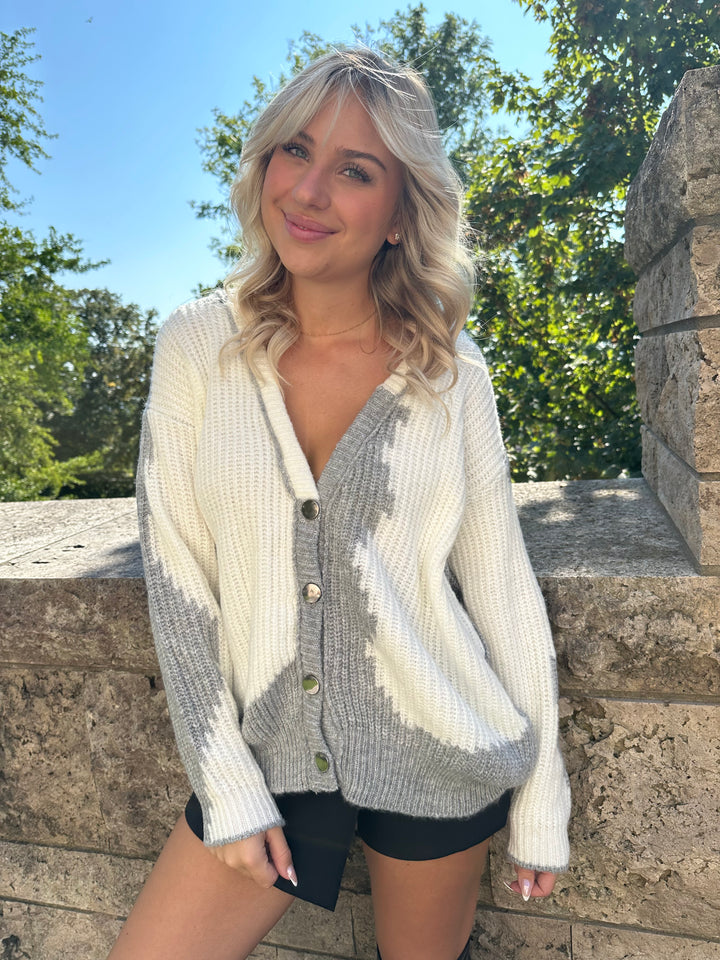 Oversize Cardigan Two Colors
