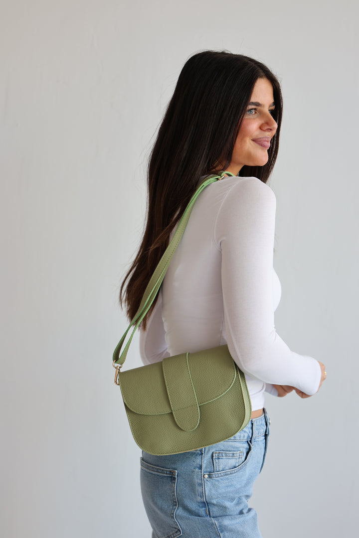 Sally Smooth Leather Handbag