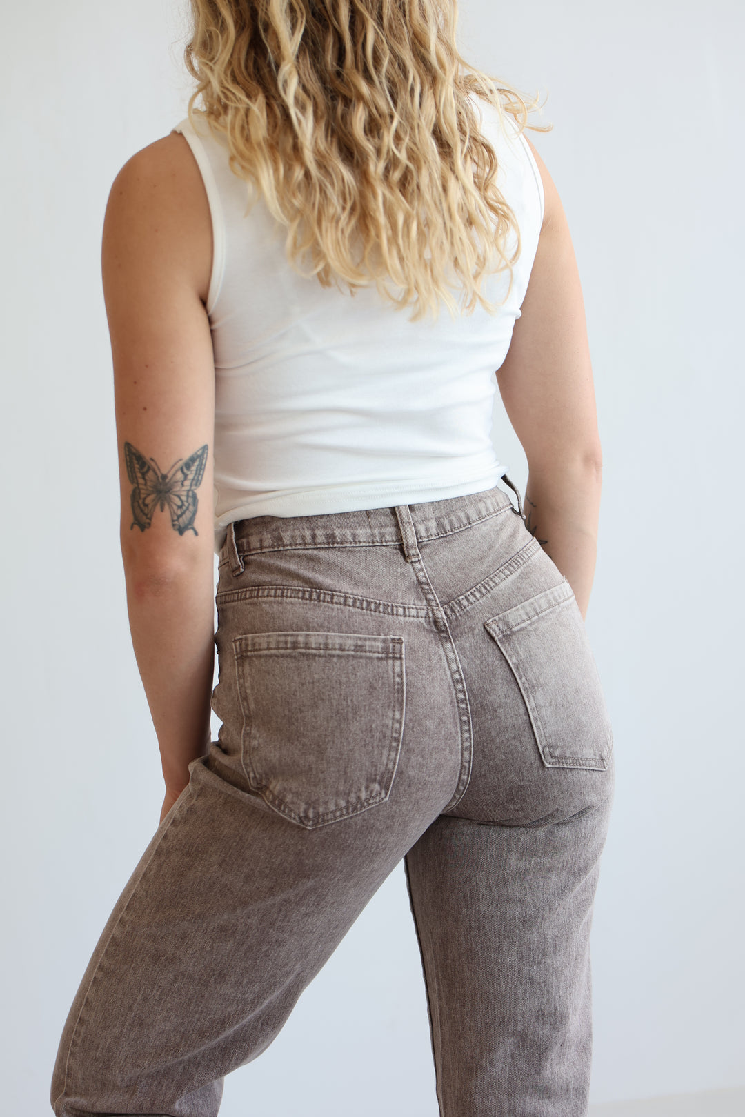 Mom Jeans Mocca Mood