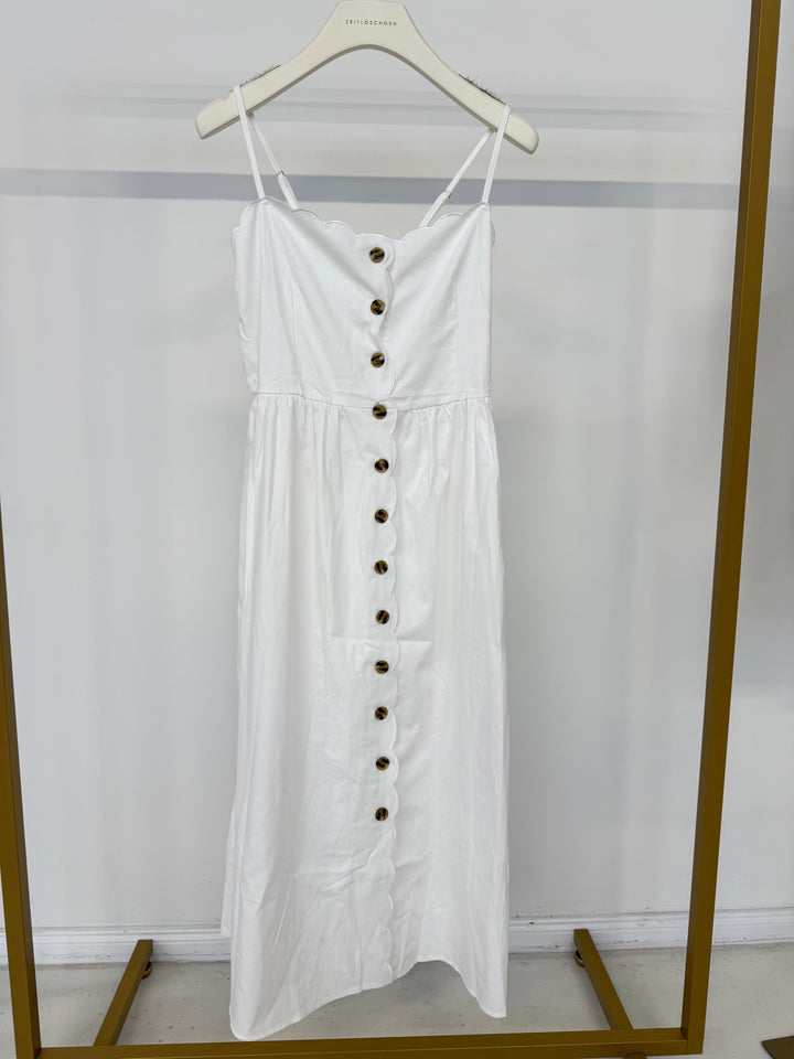 RIVIERA WHITE MIDI DRESS GR.S/M (B-WARE)