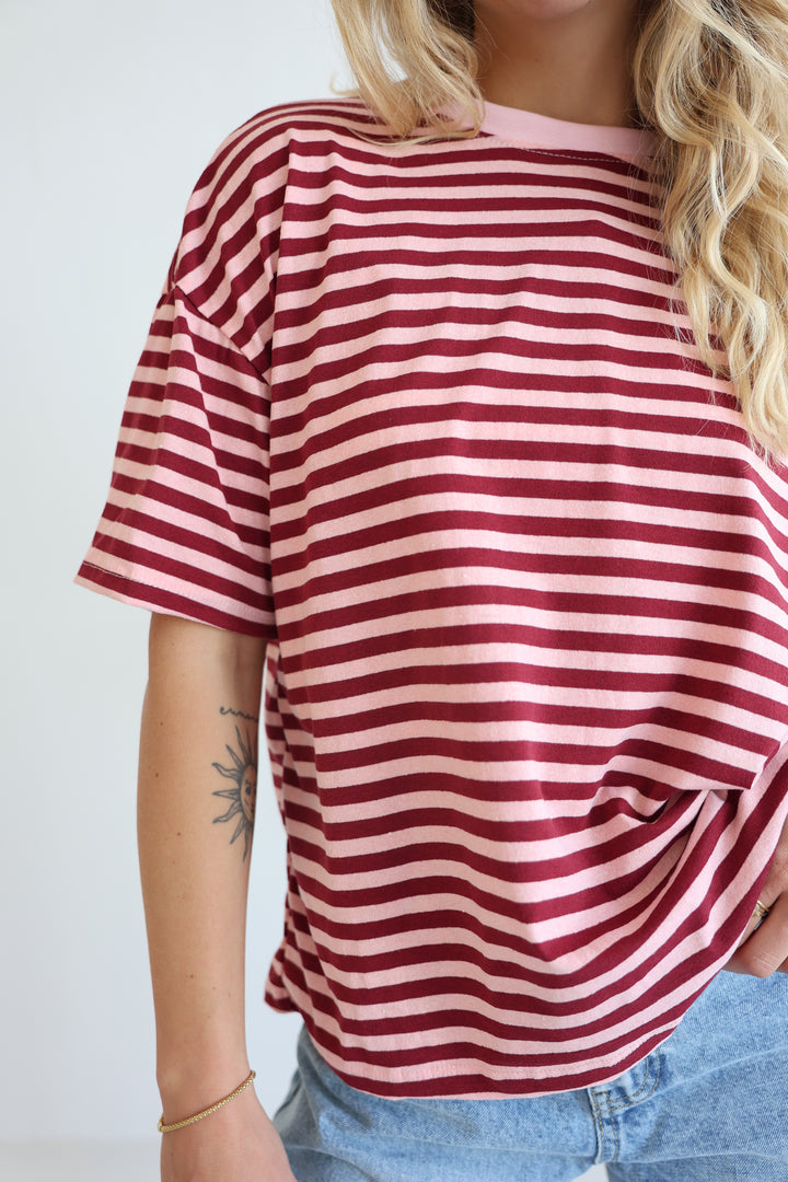 Easy Fit Striped T-Shirt