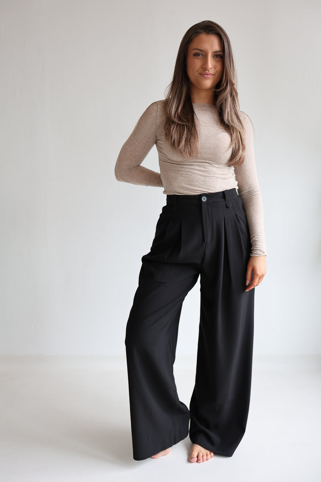 Bundfaltenhose Serena