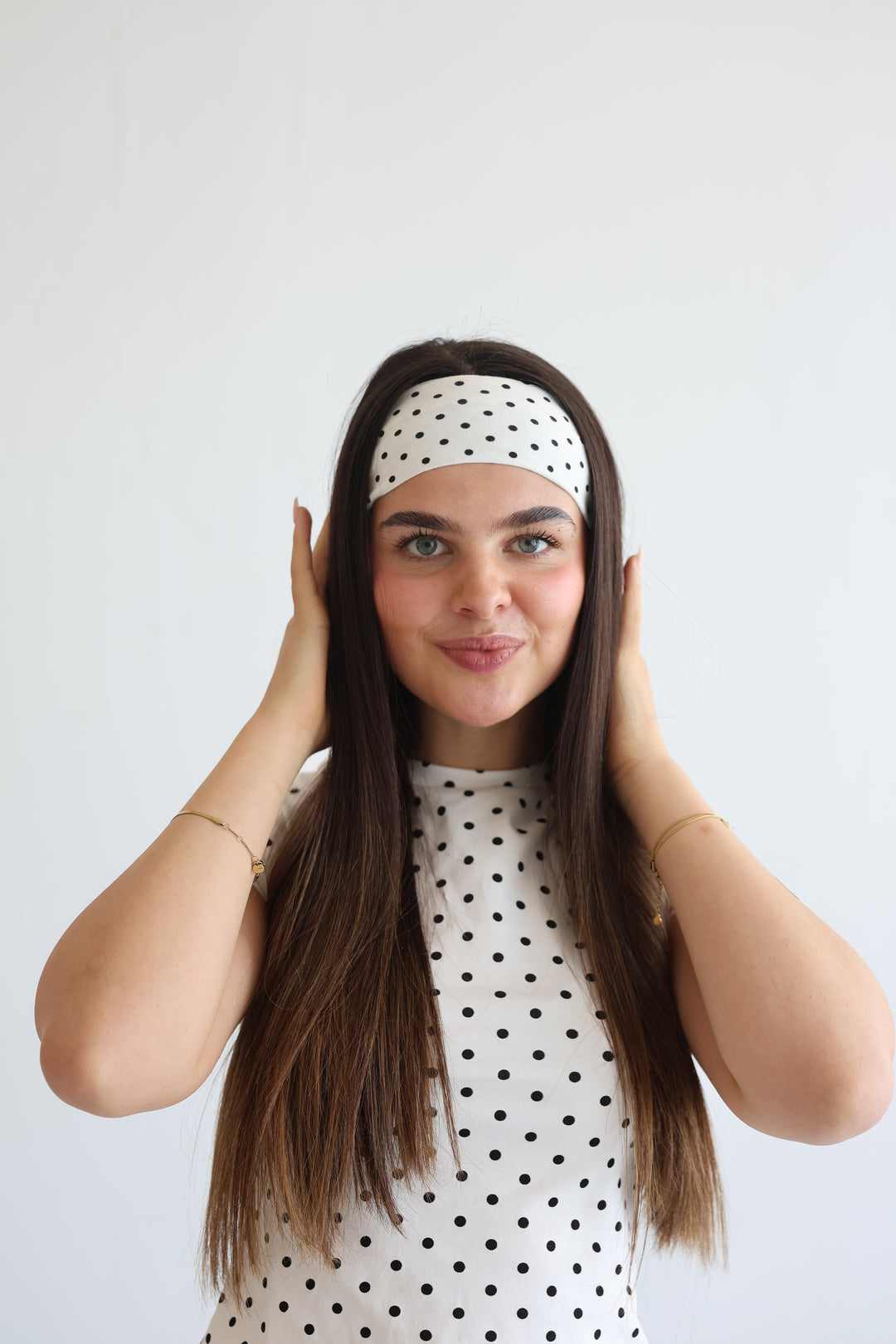 Haarband Polka Dots