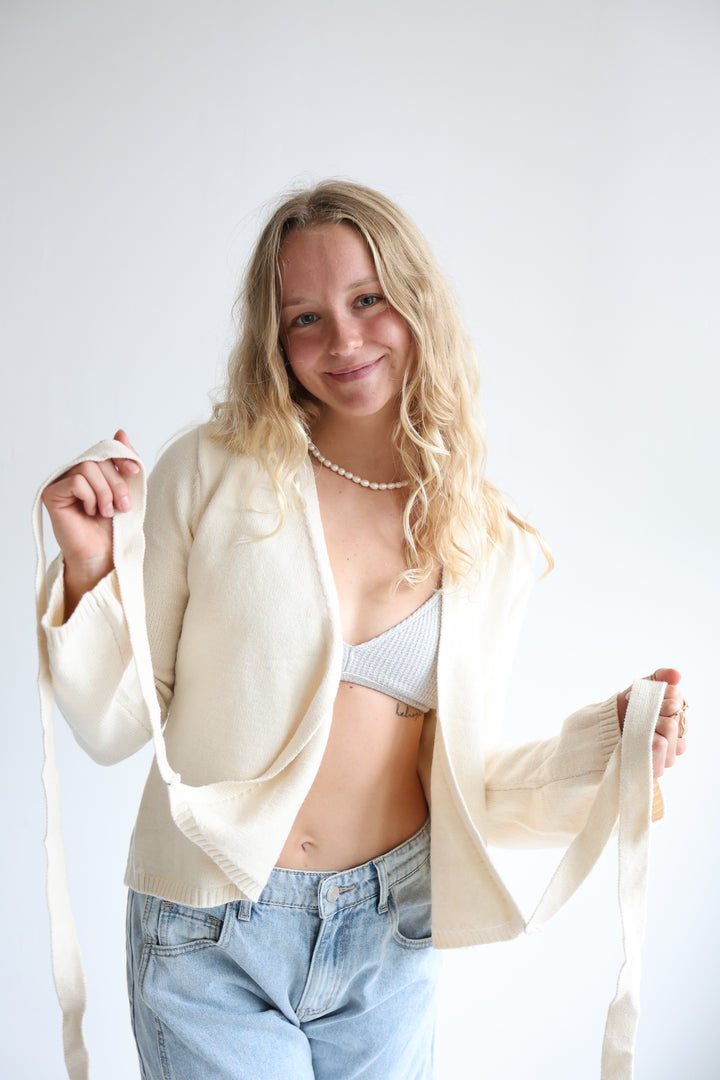 Soft Lounge Wickelcardigan
